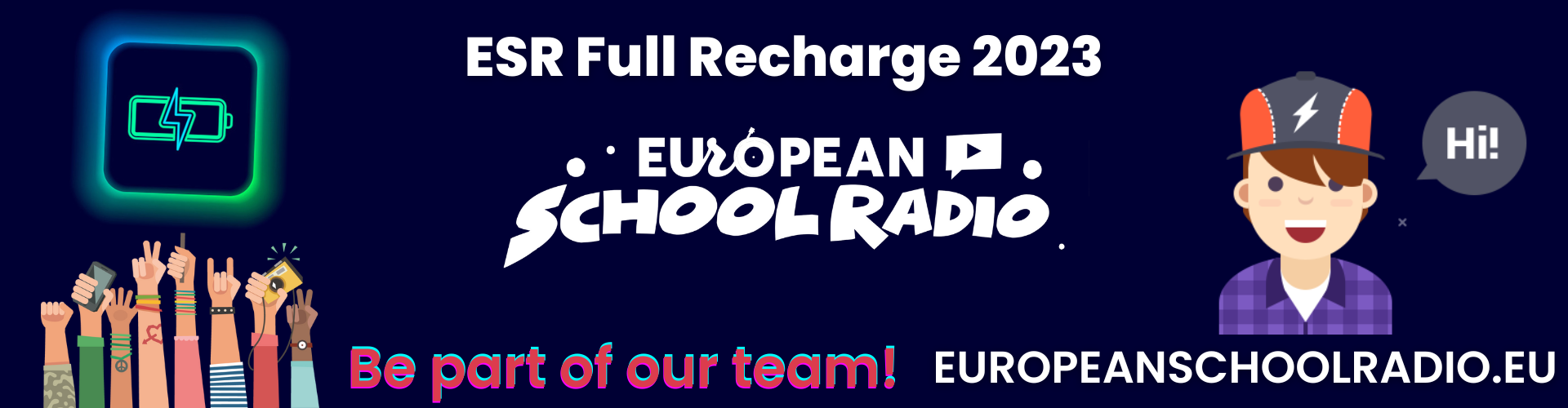 ESR Full Recharge Be part of our team